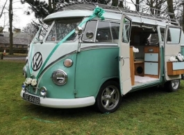 Campervan for wedding hire in Dewsbury